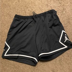 Black Jordan brand shorts